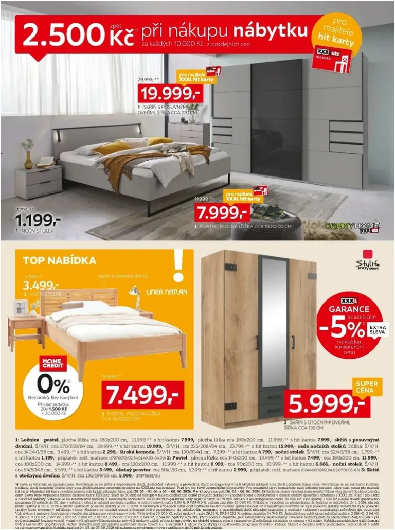 Akční leták XXXLutz – XXXL poukazy platný od 25.05.2026 - strana 4