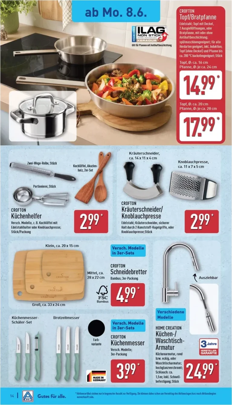 Nejnovější Aldi Nord Německo leták platný od 08.06.2026 ⭐ - strana 18