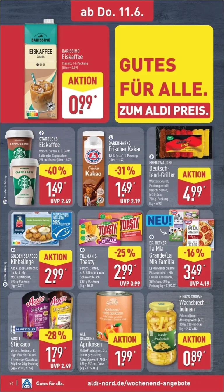 Nejnovější Aldi Nord Německo leták platný od 08.06.2026 ⭐ - strana 30