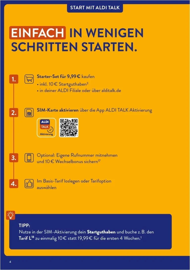 Nejnovější Aldi Nord Německo – Talk leták platný od 08.06.2026 ⭐ - strana 4
