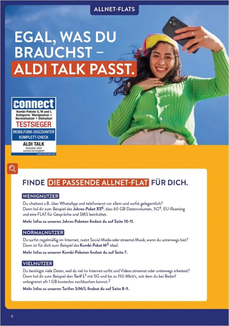 Nejnovější Aldi Nord Německo – Talk leták platný od 08.06.2026 ⭐ - strana 6