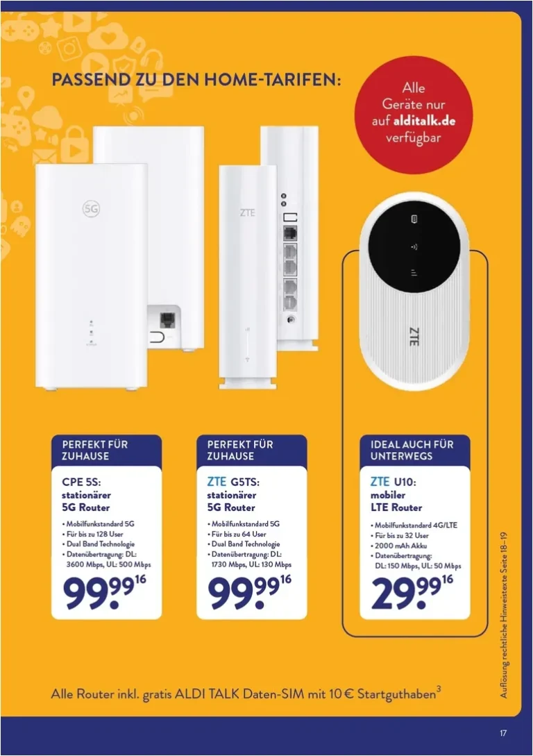 Nejnovější Aldi Nord Německo – Talk leták platný od 08.06.2026 ⭐ - strana 17