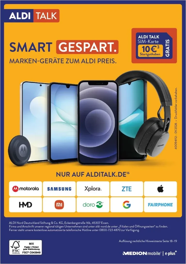 Nejnovější Aldi Nord Německo – Talk leták platný od 08.06.2026 ⭐ - strana 20