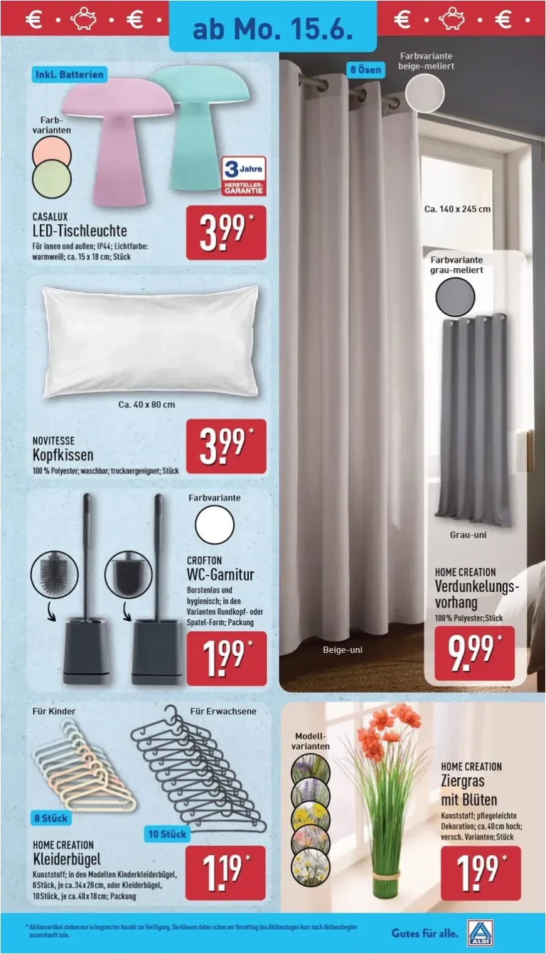 Nejnovější Aldi Nord Německo – Ausblick leták platný od 15.06.2026 ⭐ - strana 6