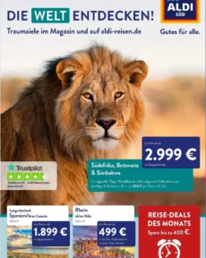Akční leták Aldi Süd Německo – Reisen platný od 01.06.2026