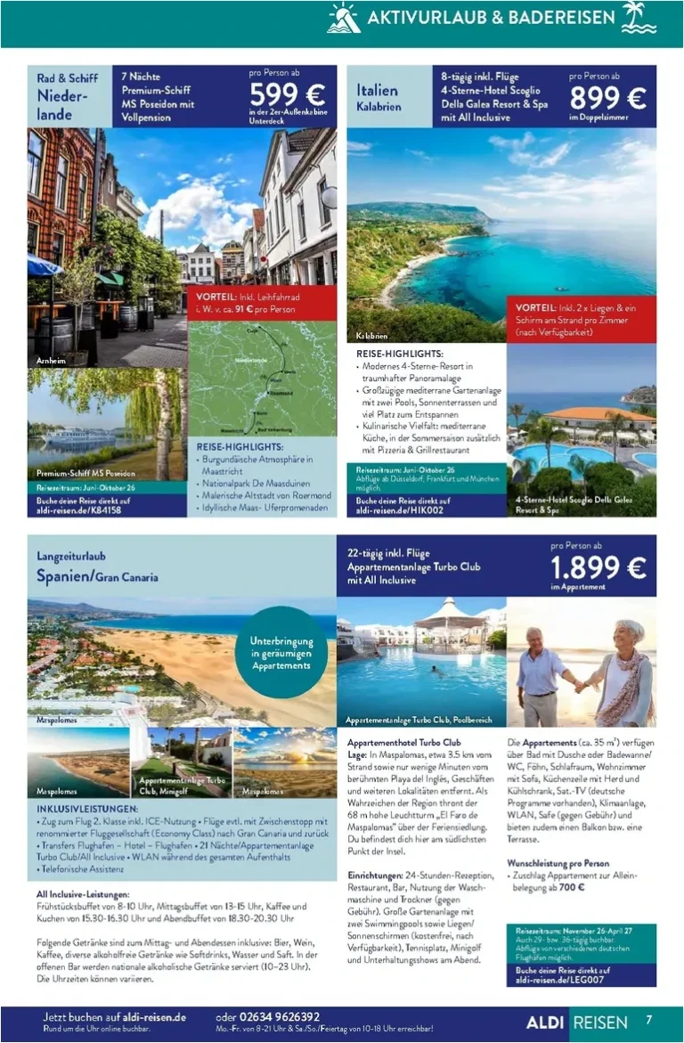 Akční leták Aldi Süd Německo – Reisen platný od 01.06.2026 - strana 7