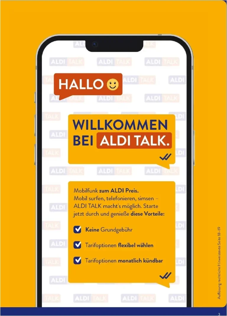 Akční leták Aldi Süd Německo – Talk platný od 01.06.2026 - strana 3