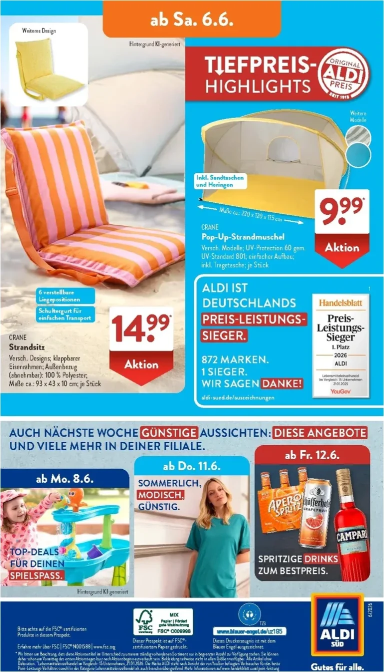 Akční leták Aldi Süd Německo platný od 01.06.2026 - strana 25
