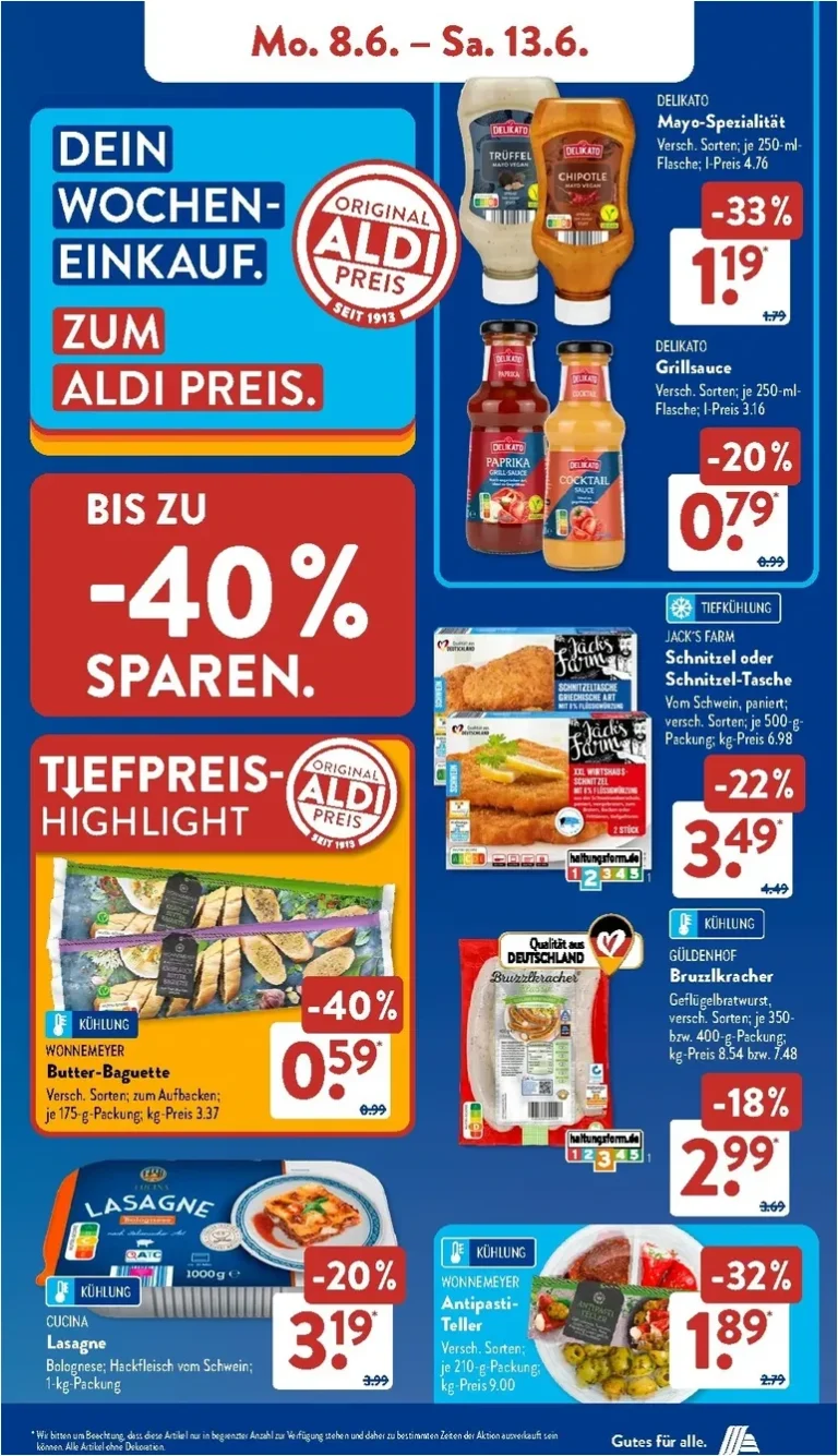 Nejnovější Aldi Süd Německo leták platný od 08.06.2026 ⭐ - strana 6