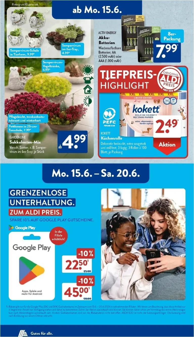 Nejnovější Aldi Süd Německo leták platný od 15.06.2026 ⭐ - strana 6