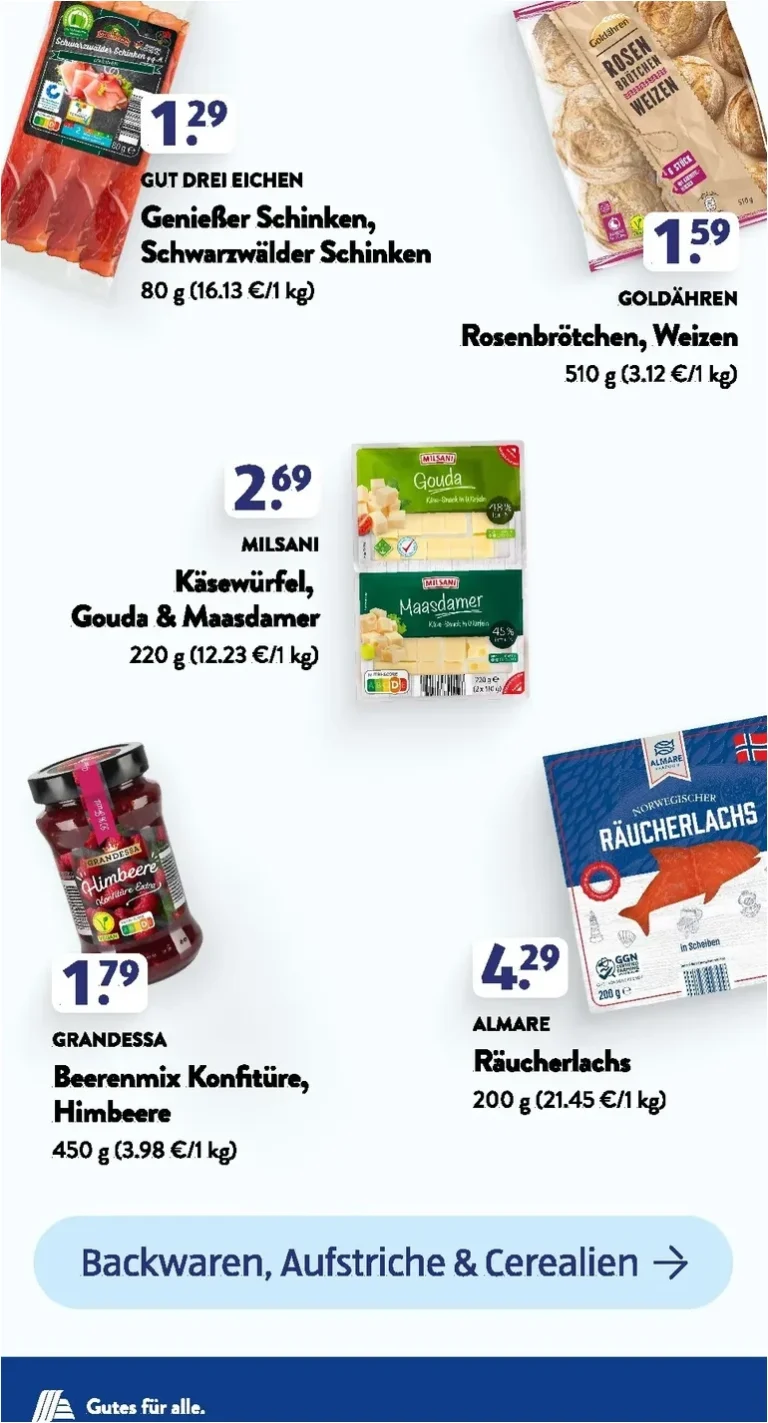 Akční leták Aldi Süd Německo – Gutes für alle platný od 28.04.2026 - strana 62