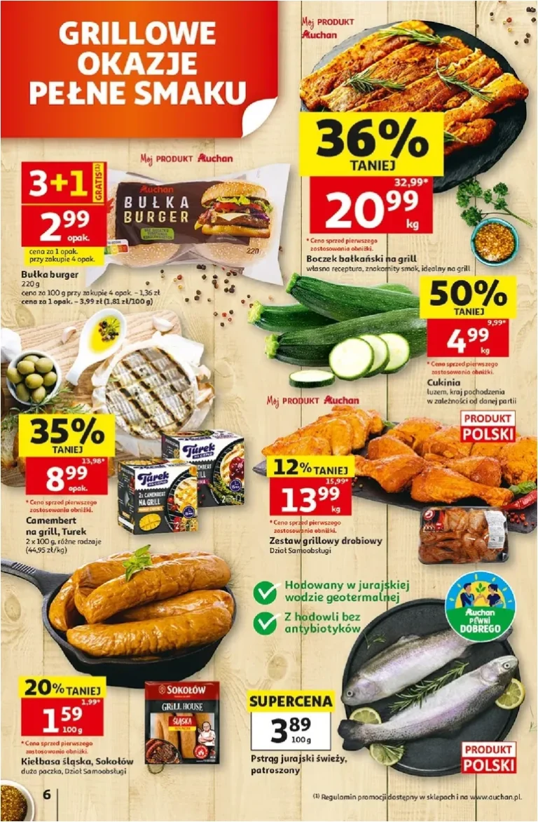 Nejnovější Hipermarket Auchan Polsko leták platný od 05.06.2026 ⭐ - strana 6