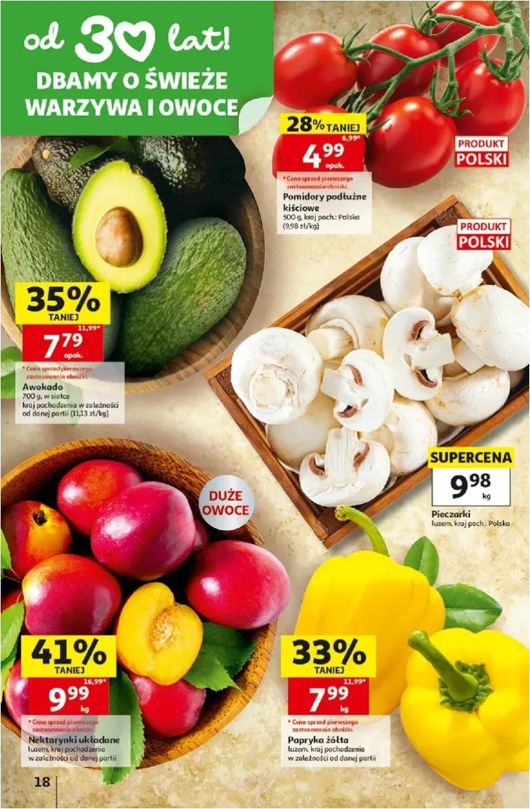 Nejnovější Hipermarket Auchan Polsko leták platný od 05.06.2026 ⭐ - strana 18