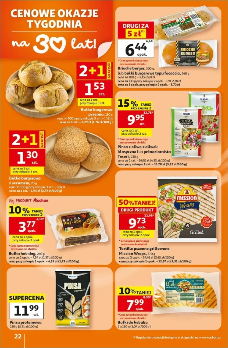 Nejnovější Hipermarket Auchan Polsko leták platný od 05.06.2026 ⭐ - strana 22