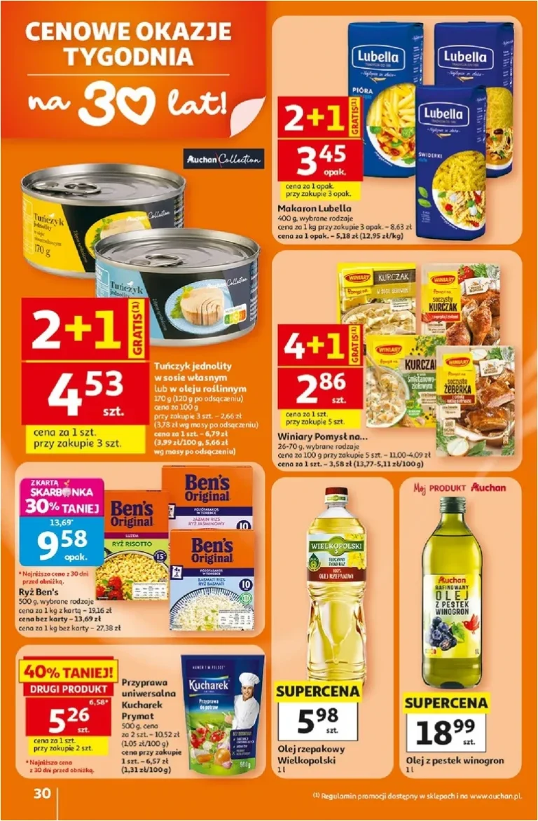 Nejnovější Hipermarket Auchan Polsko leták platný od 05.06.2026 ⭐ - strana 30