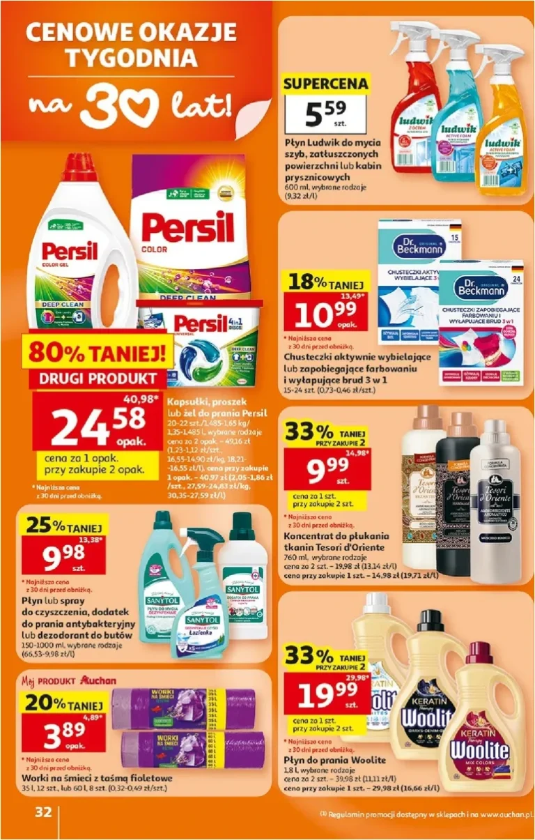 Nejnovější Hipermarket Auchan Polsko leták platný od 05.06.2026 ⭐ - strana 32