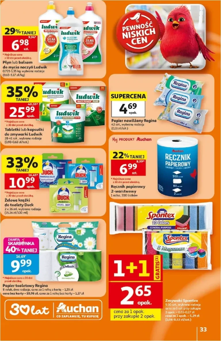 Nejnovější Hipermarket Auchan Polsko leták platný od 05.06.2026 ⭐ - strana 33
