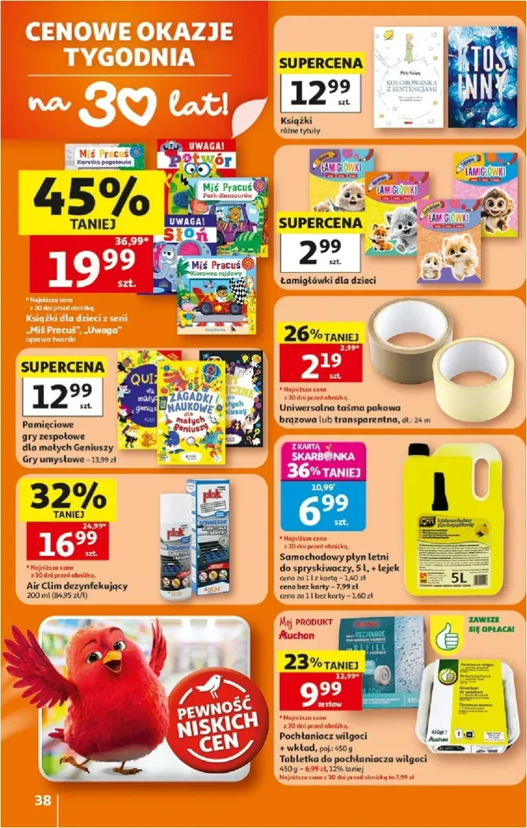 Nejnovější Hipermarket Auchan Polsko leták platný od 05.06.2026 ⭐ - strana 38