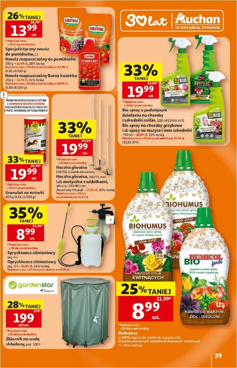 Nejnovější Hipermarket Auchan Polsko leták platný od 05.06.2026 ⭐ - strana 39