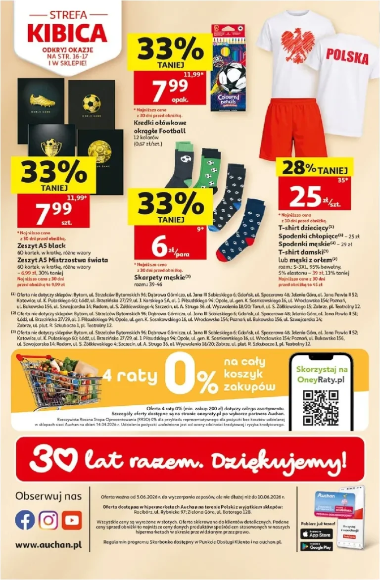 Nejnovější Hipermarket Auchan Polsko leták platný od 05.06.2026 ⭐ - strana 45