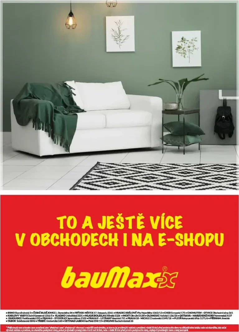 Akční leták Baumax – Moderní bydlení platný od 01.06.2026 - strana 74