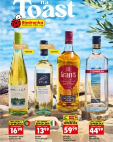 Akční leták Biedronka – Alkohol platný od 01.06.2026