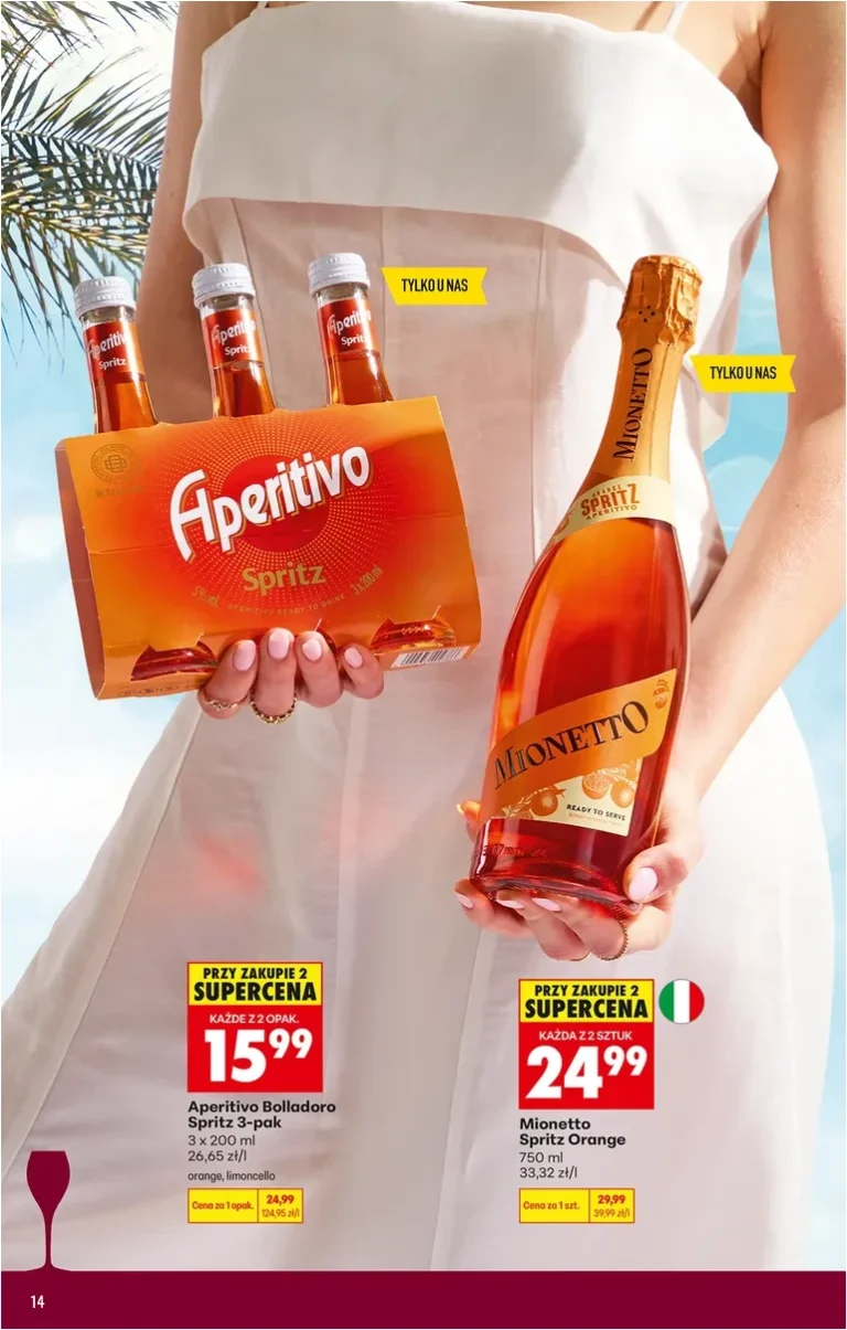 Akční leták Biedronka – Alkohol platný od 01.06.2026 - strana 14