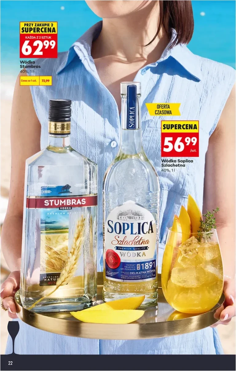 Akční leták Biedronka – Alkohol platný od 01.06.2026 - strana 22