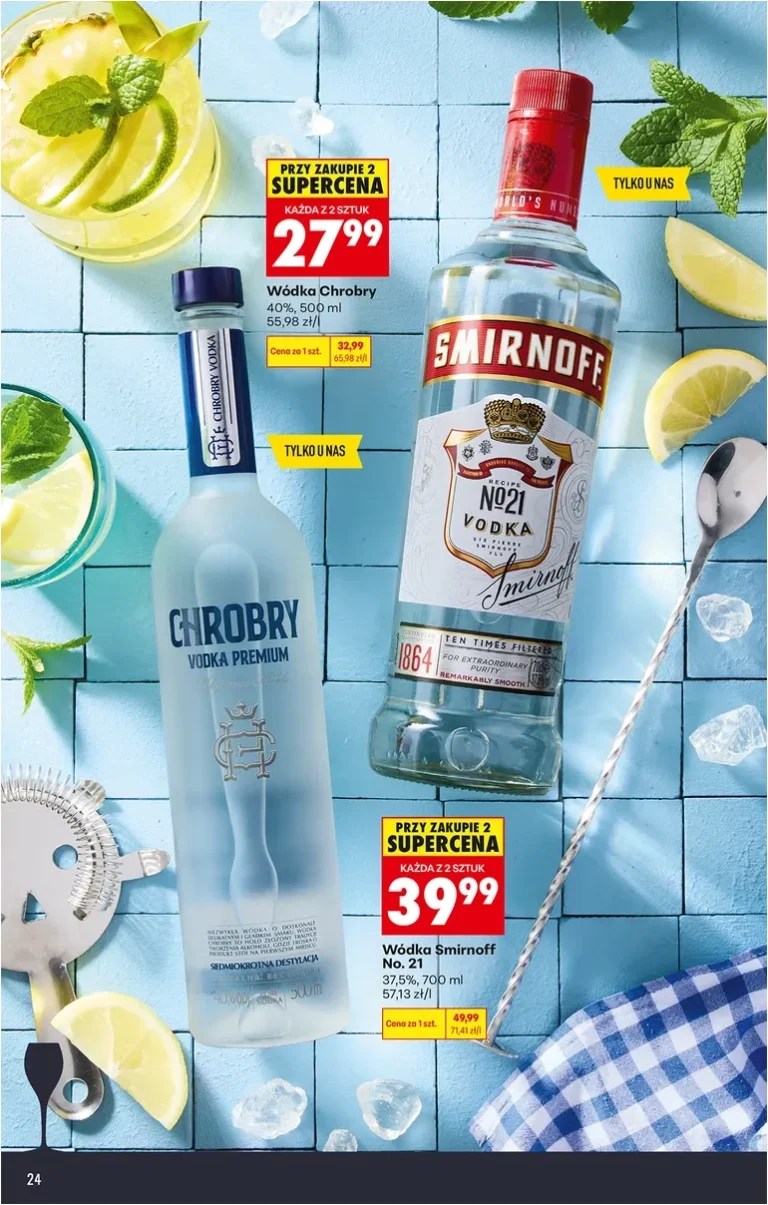 Akční leták Biedronka – Alkohol platný od 01.06.2026 - strana 24