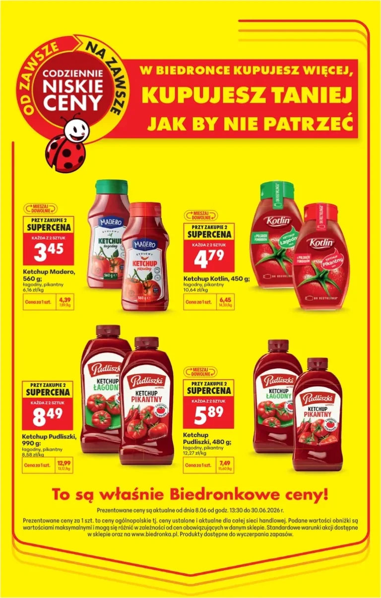 Akční leták Biedronka – Kupujesz taniej platný od 08.06.2026 - strana 4