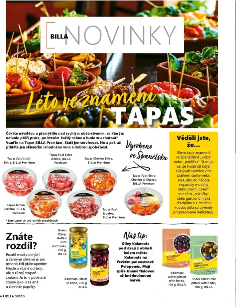 Akční leták Billa – Gusto magazín platný od 01.06.2026 - strana 6