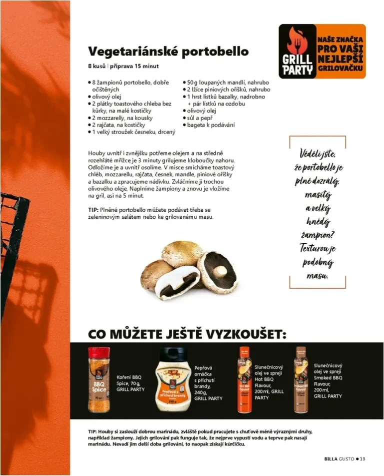 Akční leták Billa – Gusto magazín platný od 01.06.2026 - strana 19