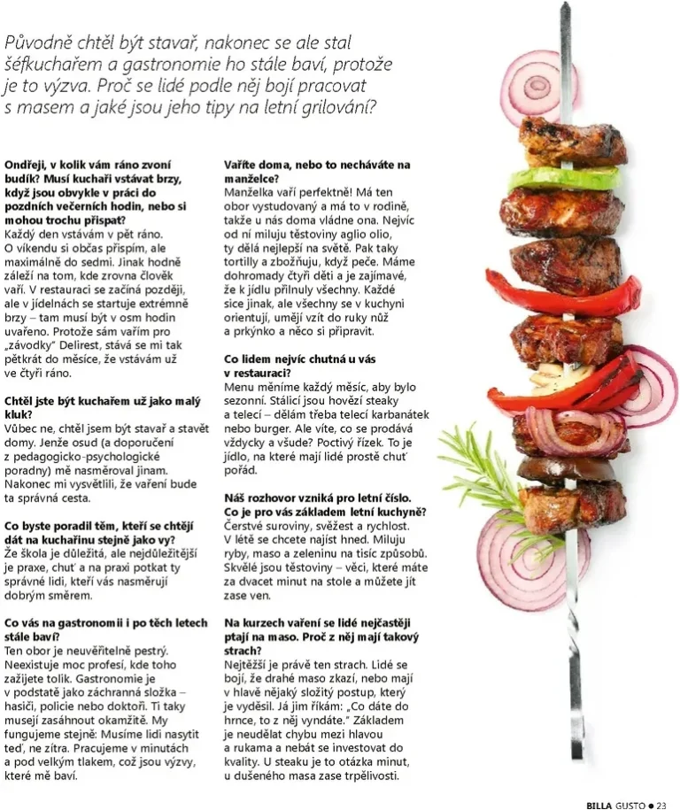 Akční leták Billa – Gusto magazín platný od 01.06.2026 - strana 23