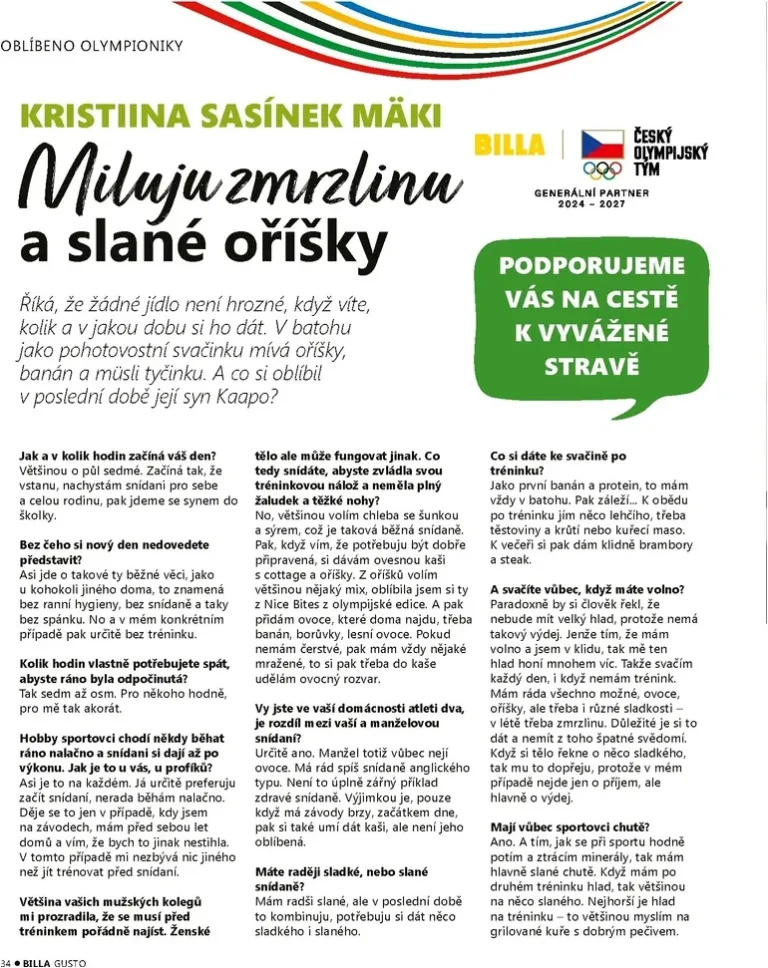 Akční leták Billa – Gusto magazín platný od 01.06.2026 - strana 34
