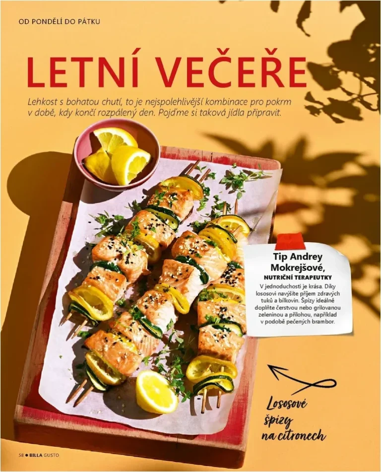 Akční leták Billa – Gusto magazín platný od 01.06.2026 - strana 58
