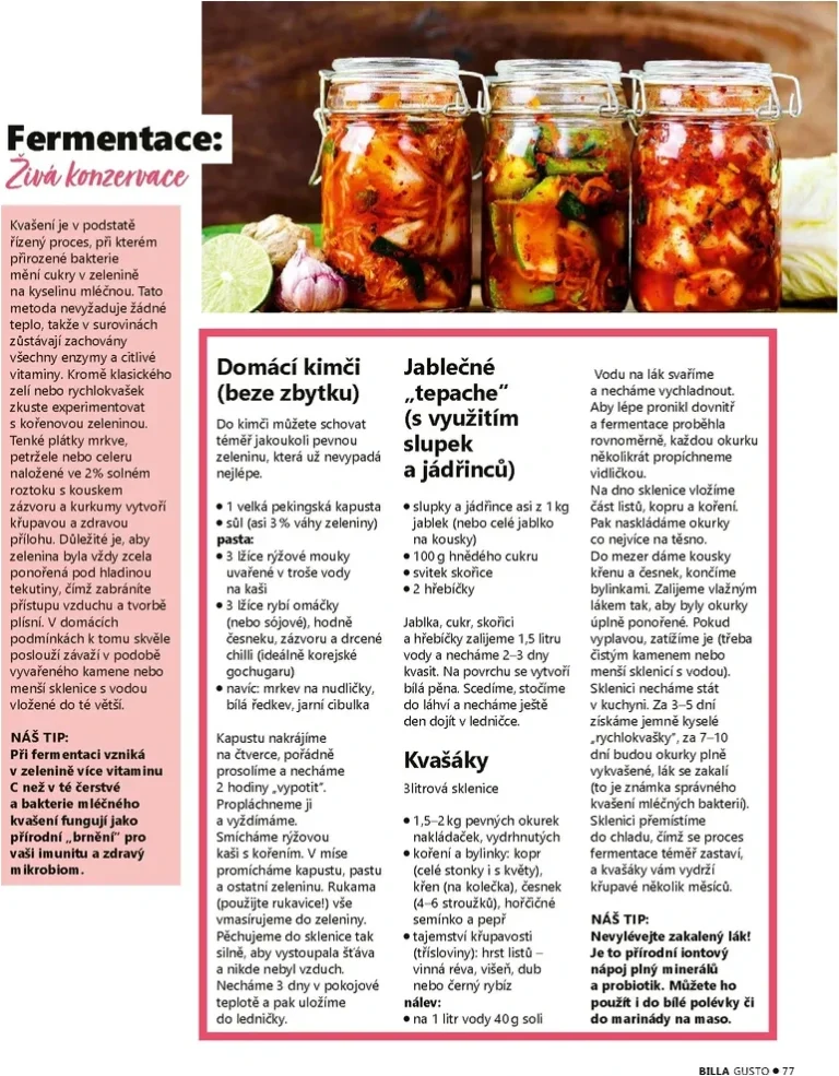 Akční leták Billa – Gusto magazín platný od 01.06.2026 - strana 77