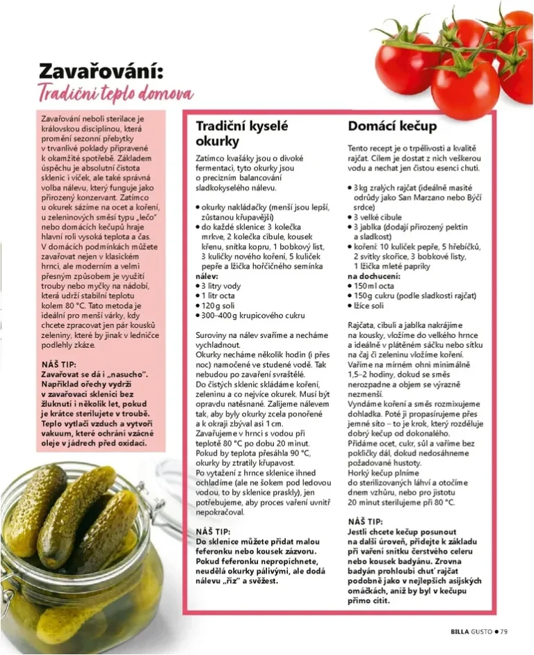 Akční leták Billa – Gusto magazín platný od 01.06.2026 - strana 79