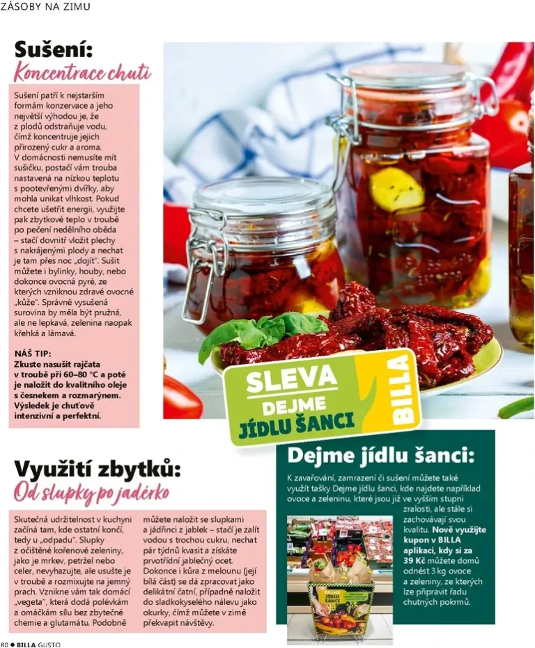 Akční leták Billa – Gusto magazín platný od 01.06.2026 - strana 80