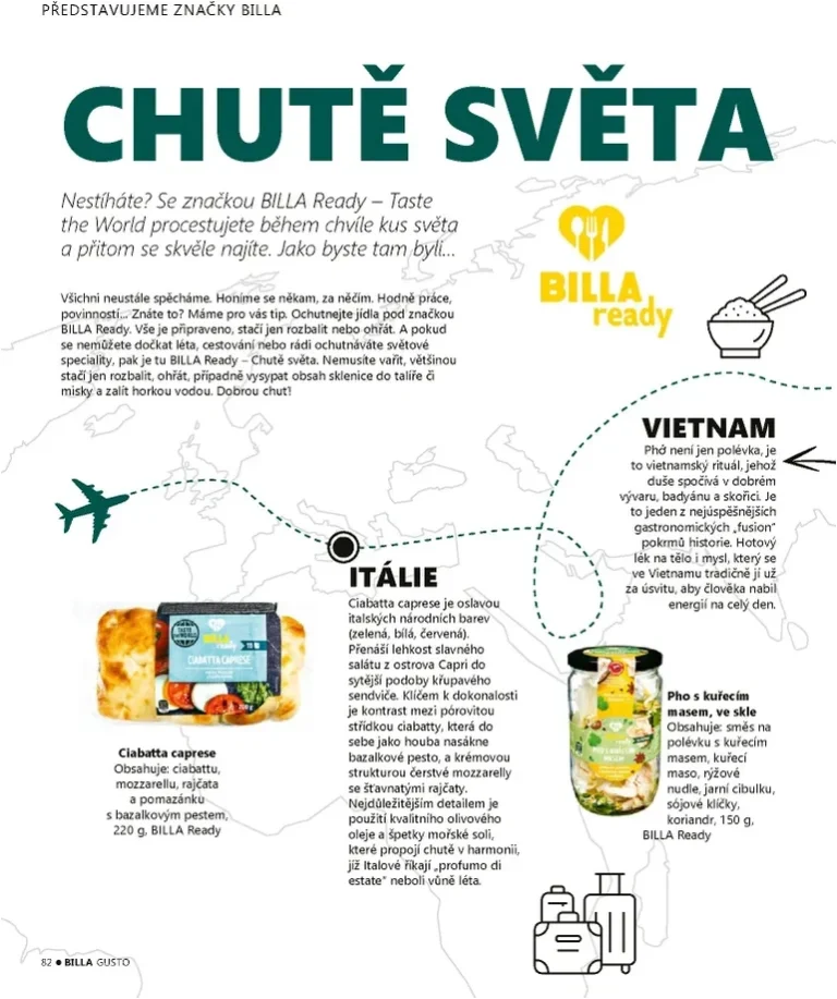 Akční leták Billa – Gusto magazín platný od 01.06.2026 - strana 82