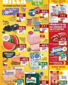 Nejnovější Billa – Malý leták leták platný od 03.06.2026 ⭐