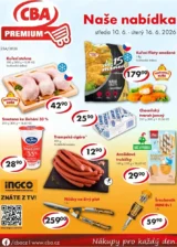 Akční leták CBA Premium platný od 10.06.2026