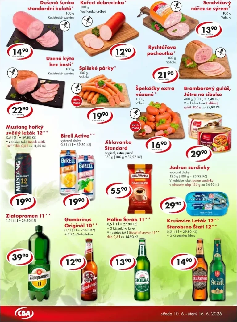 Akční leták CBA Premium platný od 10.06.2026 - strana 3