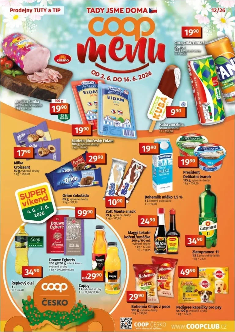 Akční leták Coop platný od 03.06.2026 - strana 1