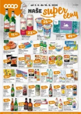Akční leták Coop – Super ceny platný od 03.06.2026