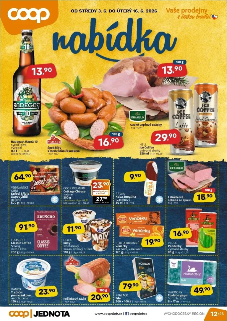 Akční leták Coop – Východní Čechy platný od 03.06.2026 - strana 1