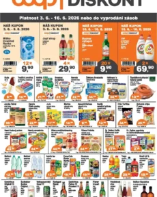 Akční leták Coop – DISKONT platný od 03.06.2026