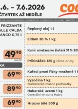 Akční leták Coop HB – Naše ceny platný od 04.06.2026