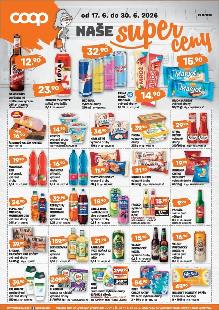 Akční leták Coop HB platný od 17.06.2026 - strana 6