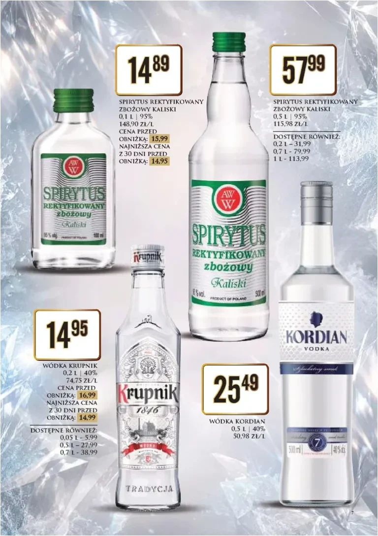 Akční leták Dino Polsko – Katalog alkoholowy platný od 29.05.2026 - strana 7