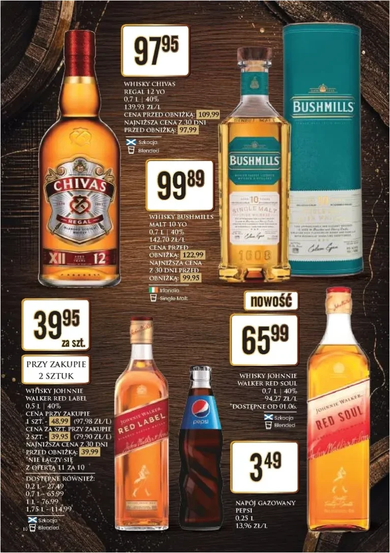 Akční leták Dino Polsko – Katalog alkoholowy platný od 29.05.2026 - strana 10